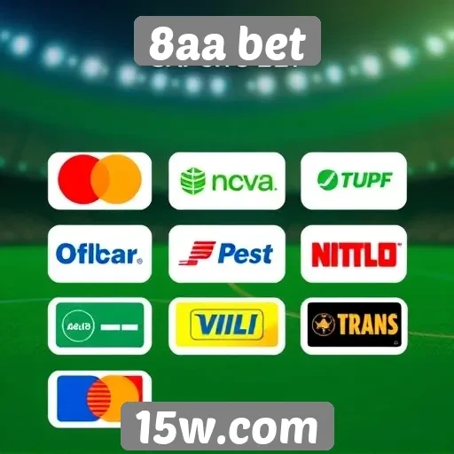 Métodos de pagamento aceitos por 8aa bet