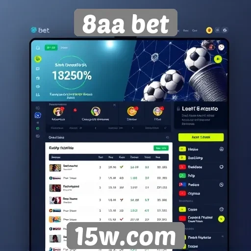 Análise da interface do usuário do 8aa bet
